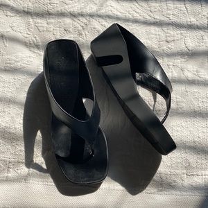 90s Calvin Klein Thong Wedge